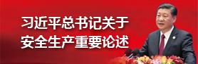 习近平总书记关于安全生产重要论述
